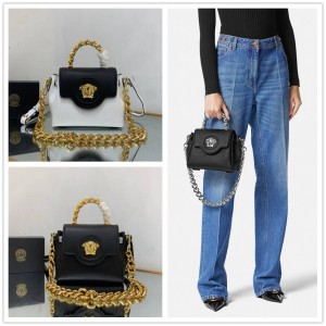 Versace DBFI040 LA MEDUSA Small Handbag Chain Bag