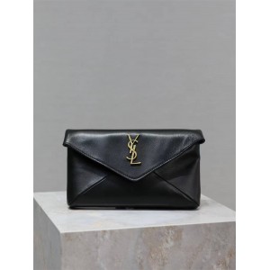 YSL Saint Laurent 764931 LE CASSANDRE Small Sheepskin Envelope Handbag