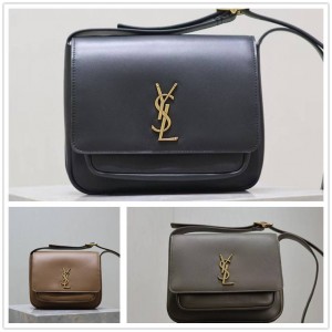 YSL Saint Laurent 718556 NIKI BESACE Leather Handbag 633151-1