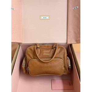 MIUMIU 5BB159 5BG159 Adventure Nappa sheepskin handbag