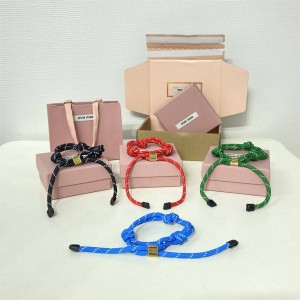 MIUMIU 5IB538 Rope Bracelet